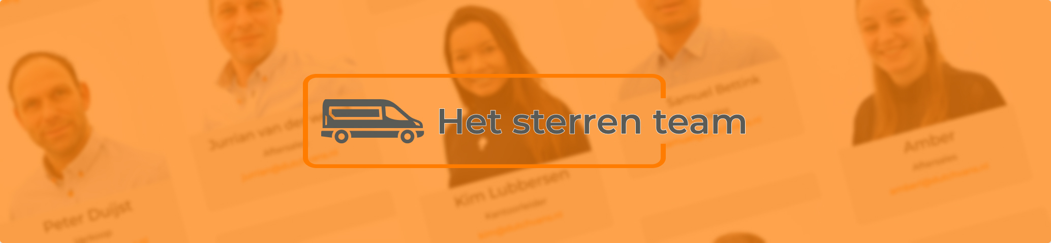 Het Dutch Vans - Sterren team